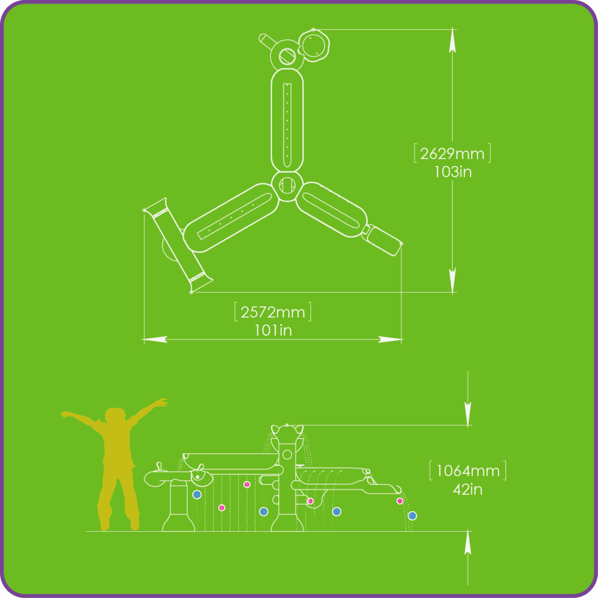AL106 Aqualab Empex Watertoys® Splash Pads & Spray Parks Manufacturer