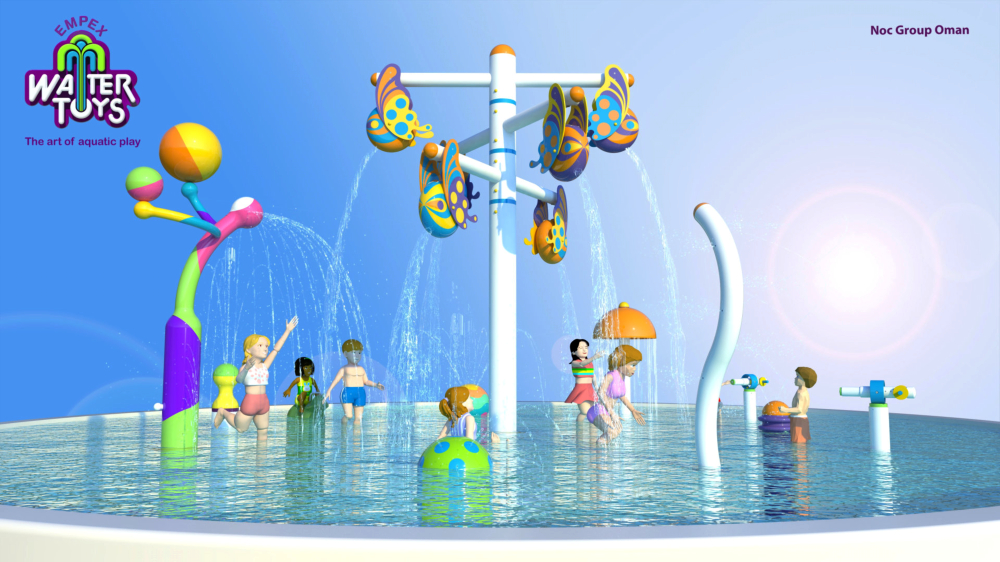 Interactive Splash Pad Design for Kids & Adults Alike
