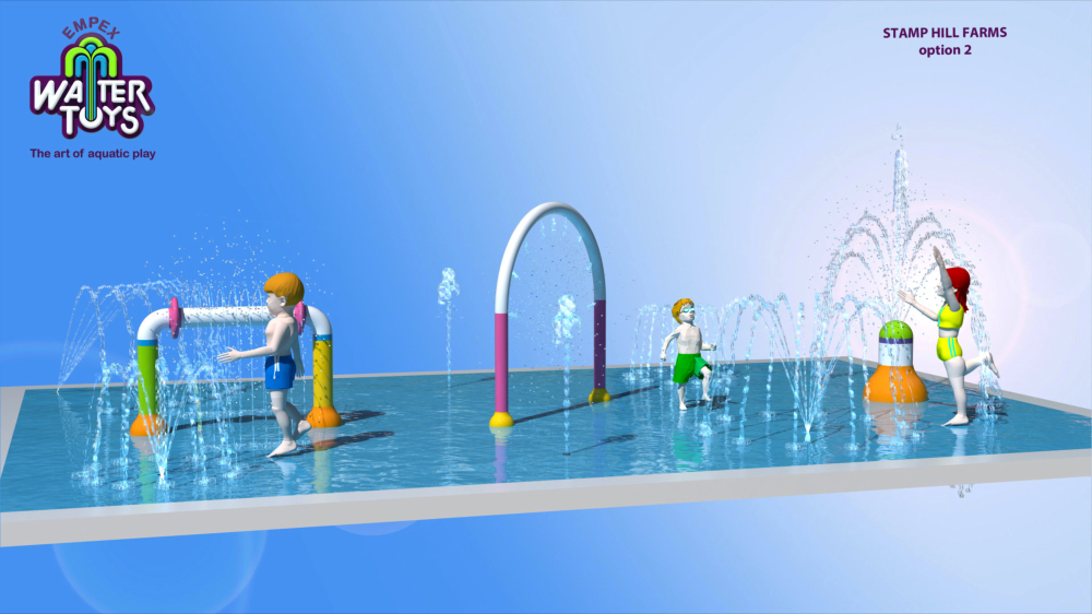 Interactive Splash Pad Design for Kids & Adults Alike