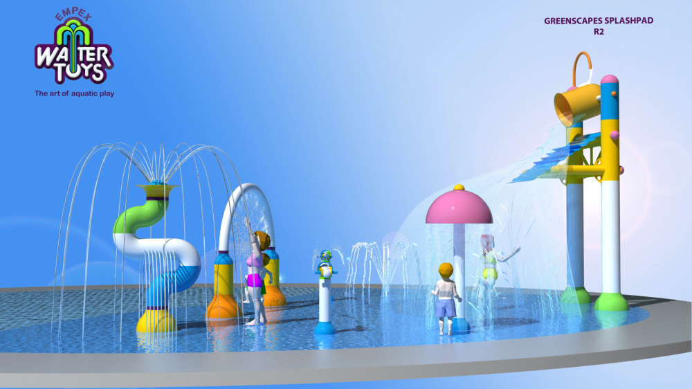 Splash Pad Design, Spray Park Equipment - Kraftsman